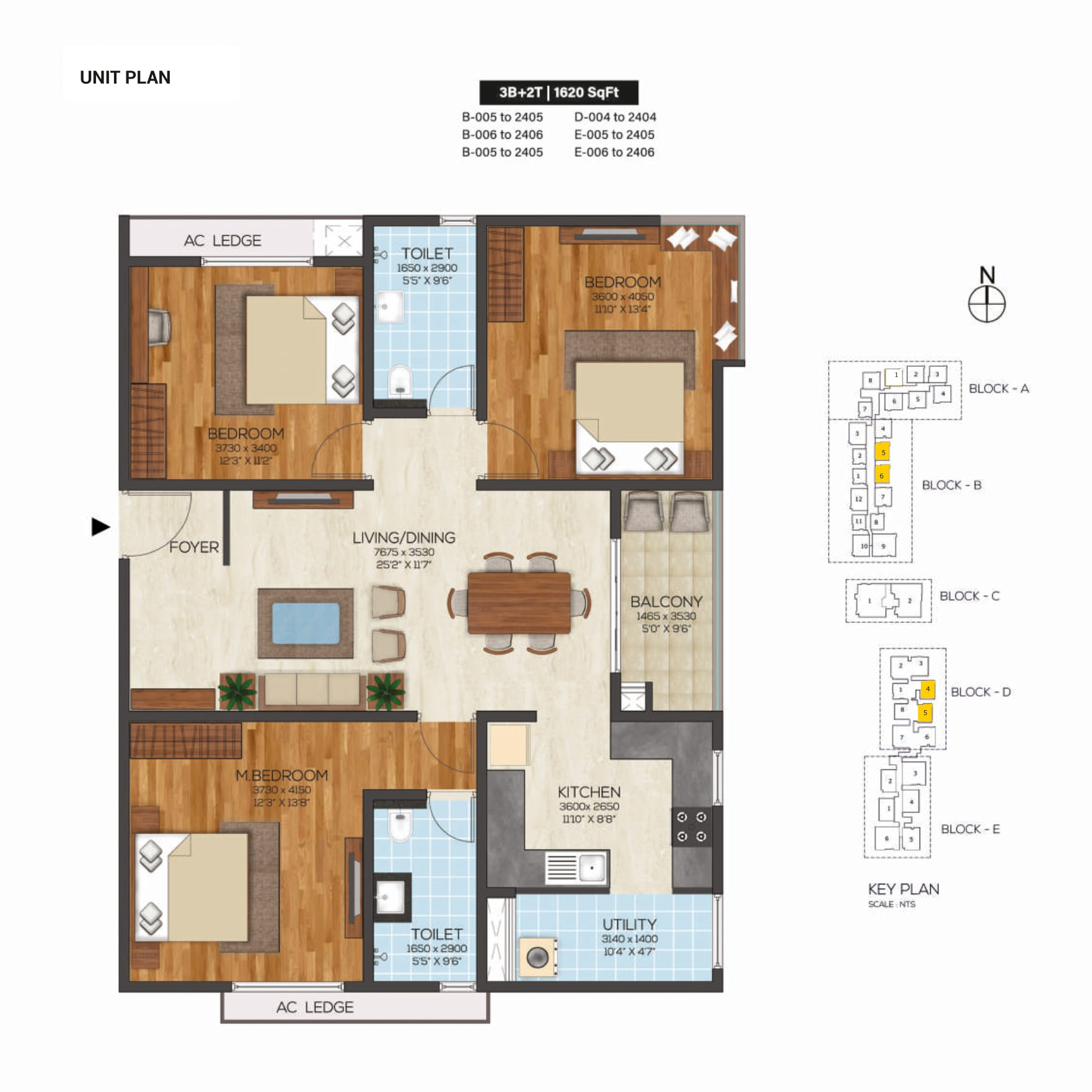 Floor Plan A & B Image